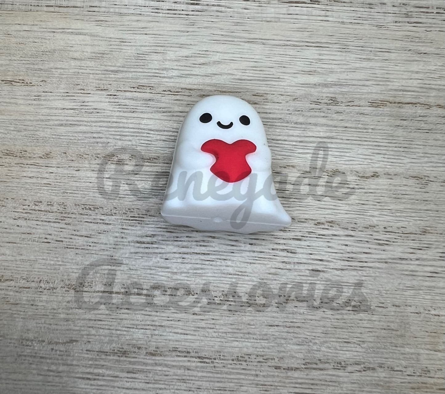 Focal Bead - Ghost Heart