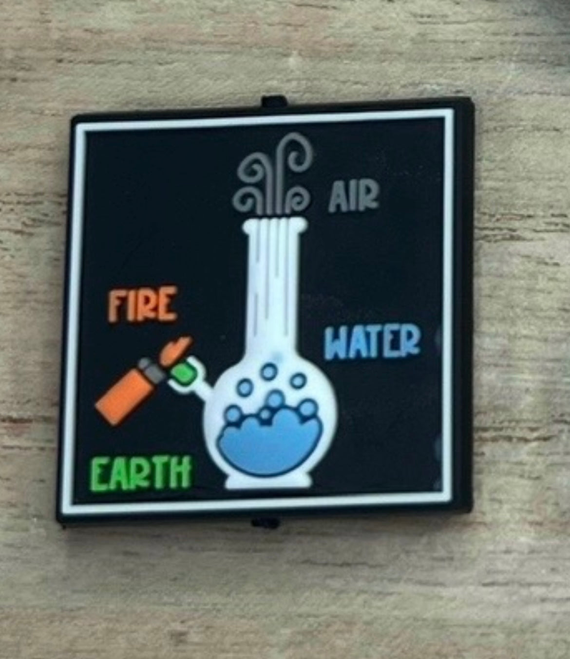 Focal Bead - Fire Earth Water Air