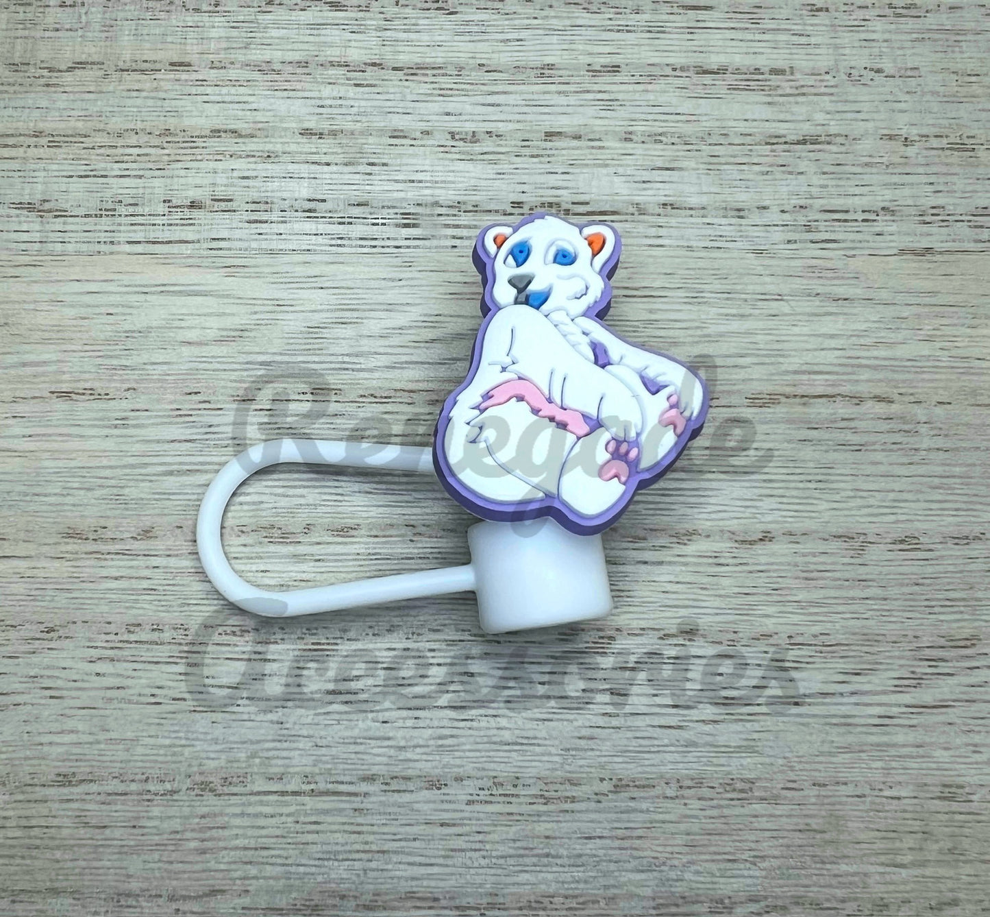 Straw Topper - LF Panda