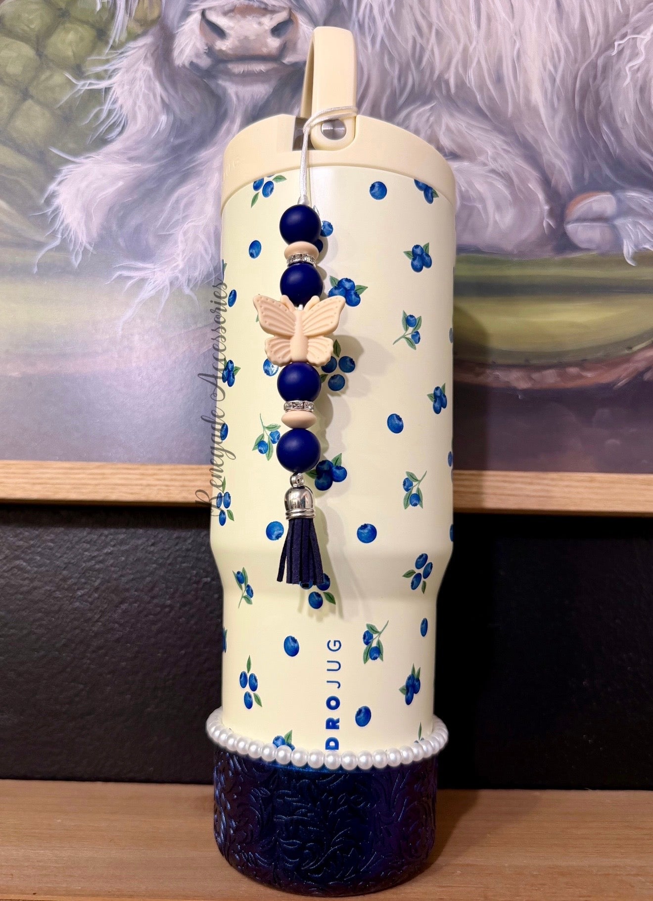 Bracelet Stack - Pearl - Freshly Picked/Blueberry - 🖤40 Oz HYDROJUG🖤