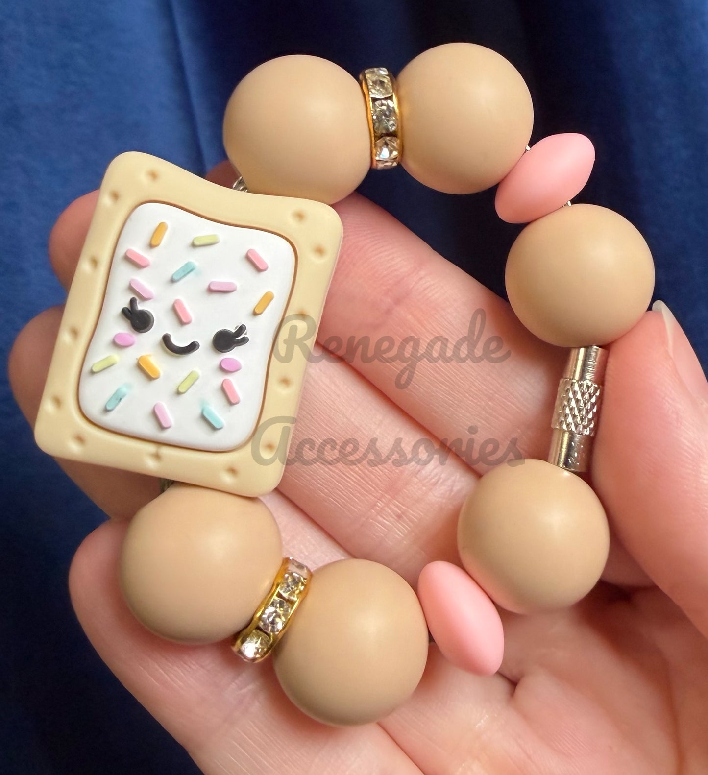 Silicone Charm - Poptart