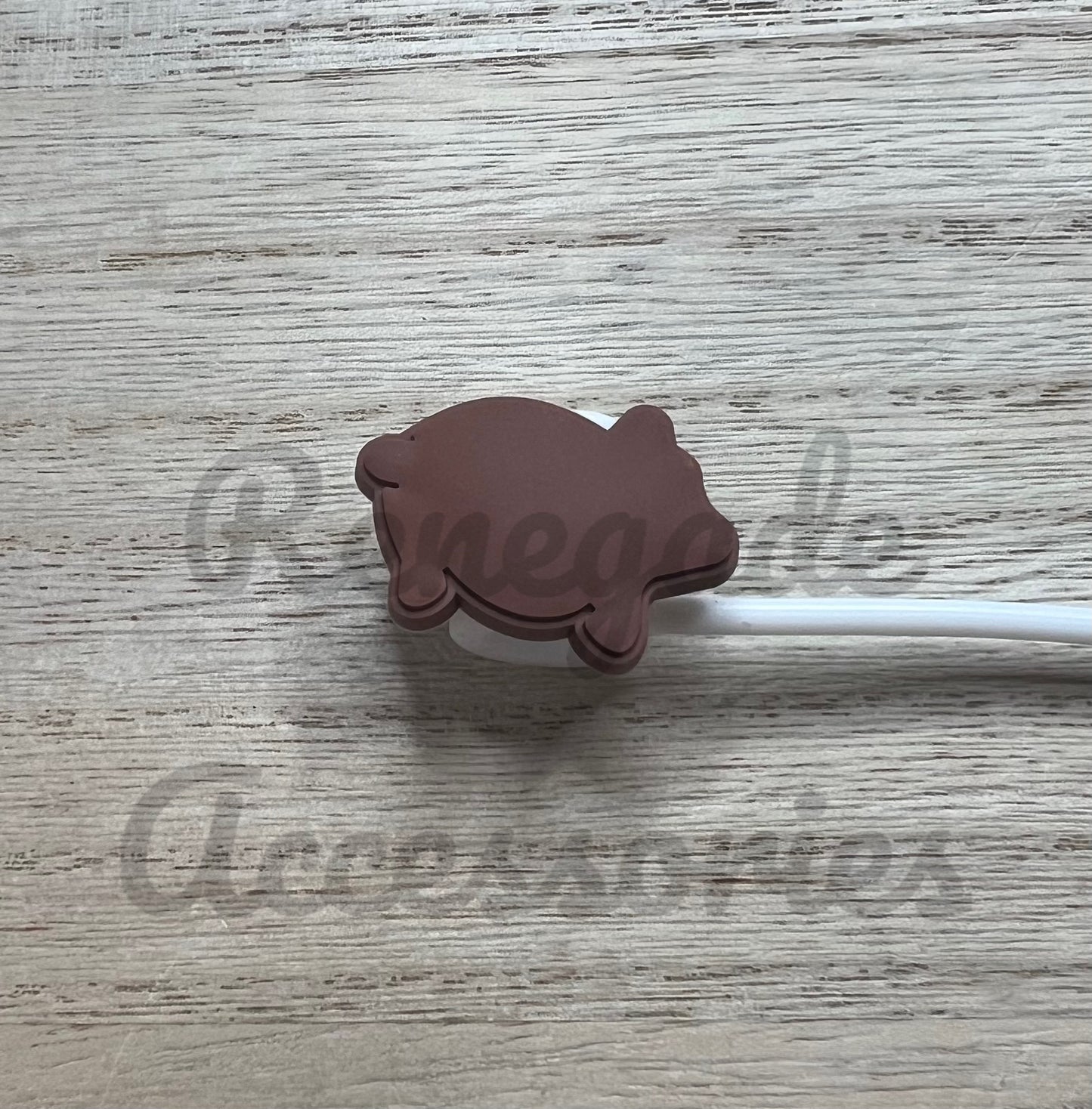 Straw Topper - Pan/Concha Animal Cookie