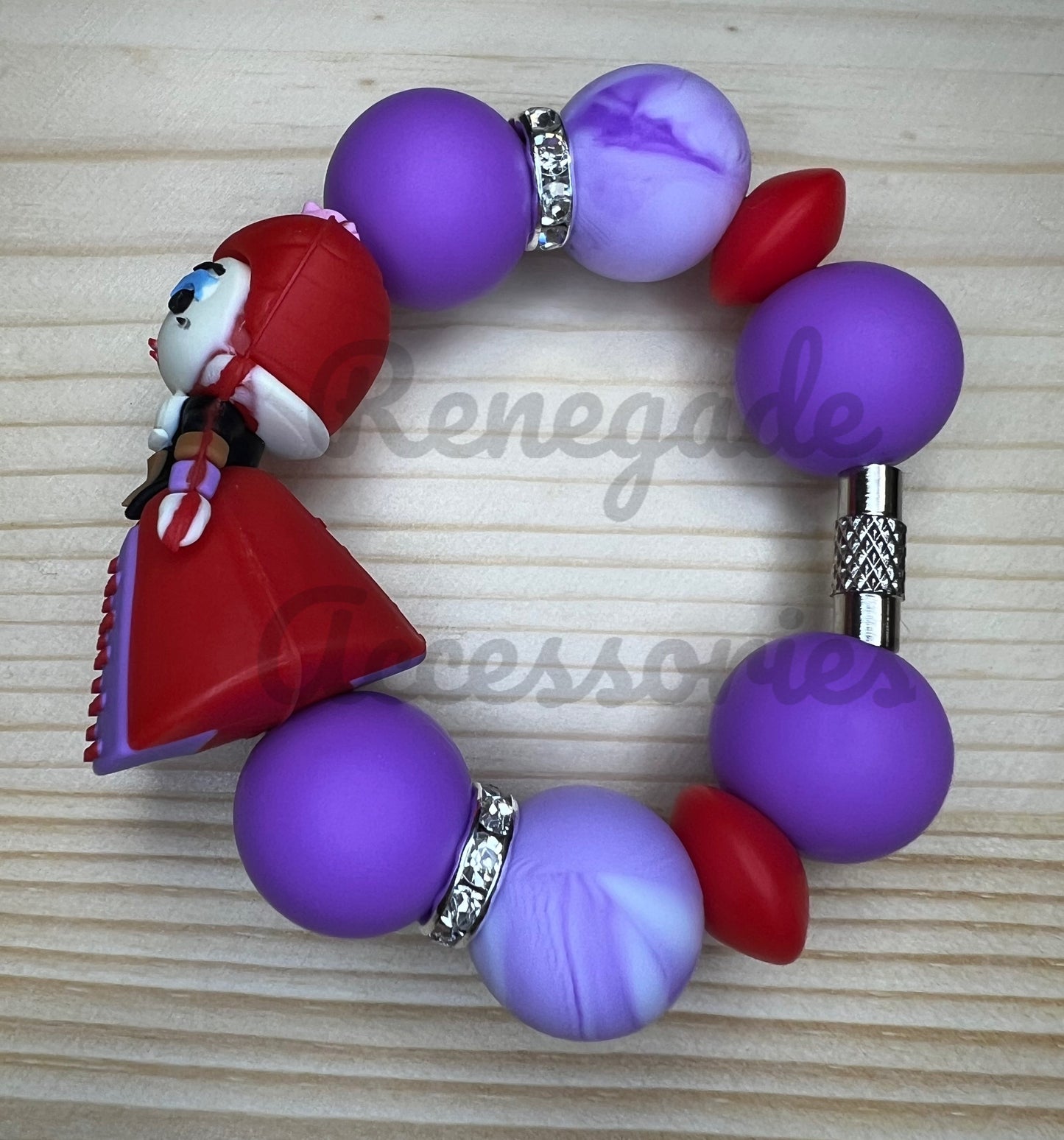 Silicone Charm - Villain Queen