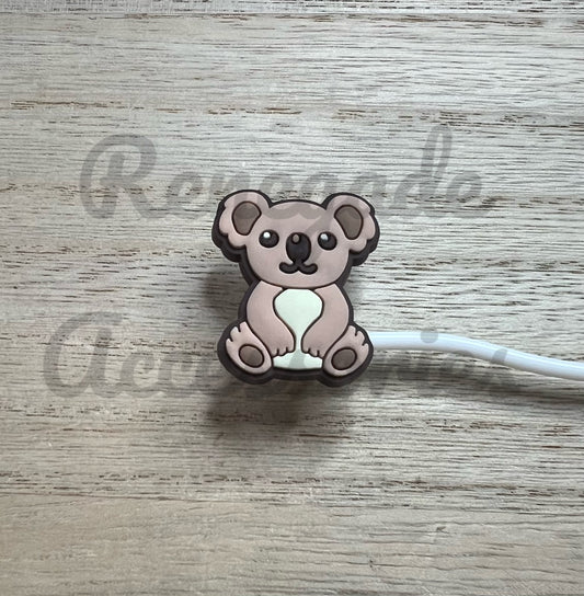 Straw Topper - Koala Bear