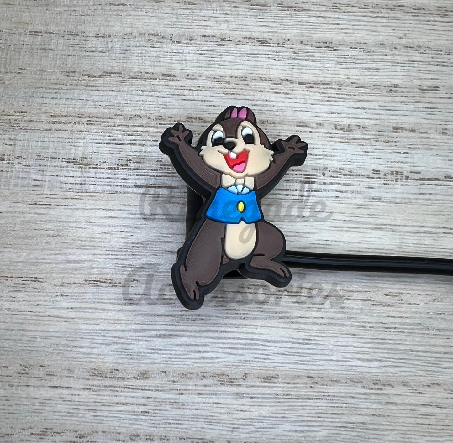Straw Topper - Chip Character