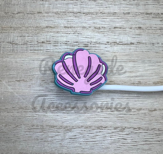 Straw Topper - Seashell