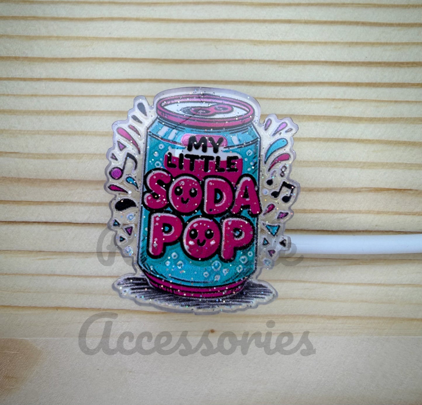 Straw Topper - Hunters Characters Soda Pop