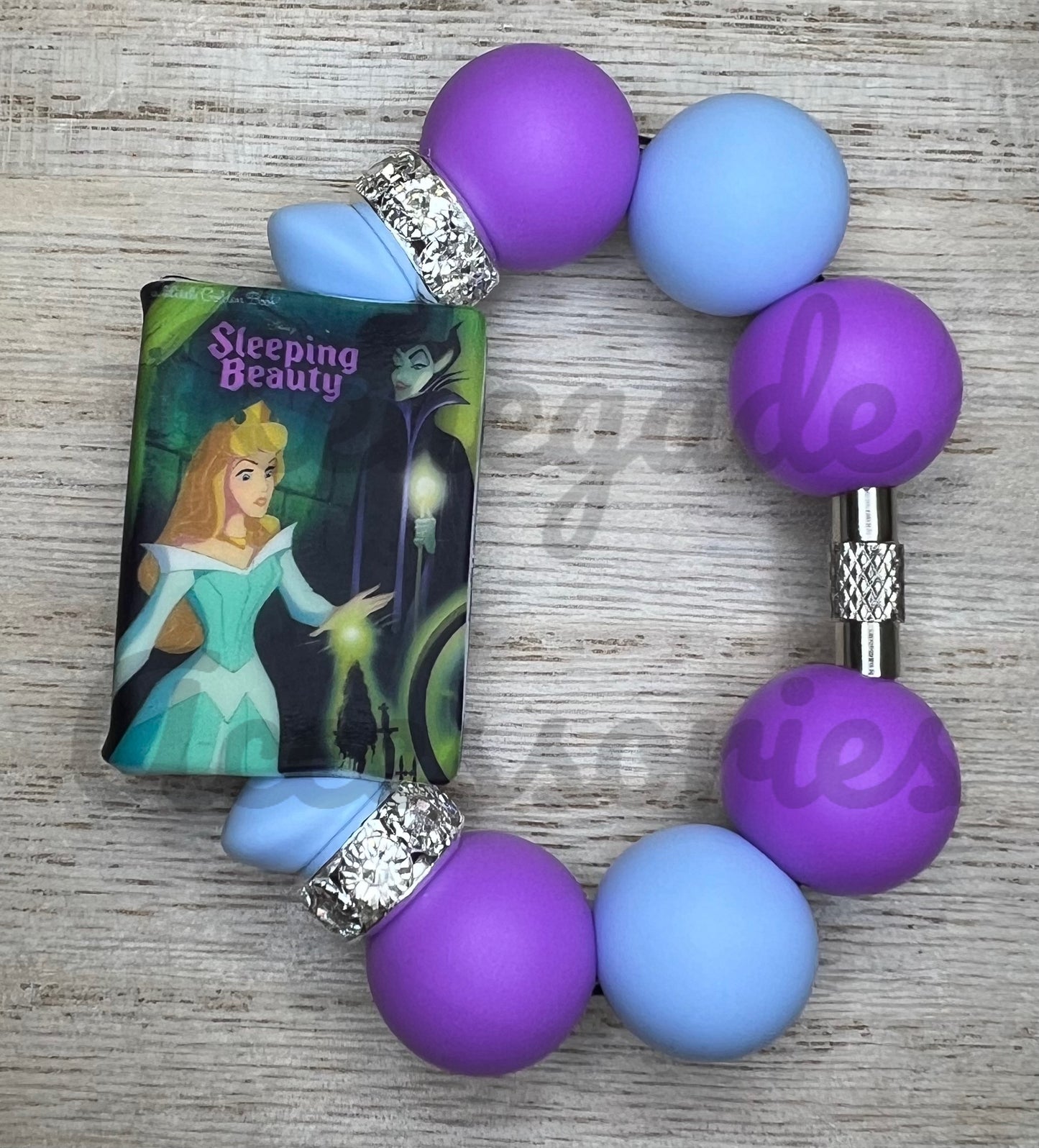 Silicone Charm - Princess Sleeping Character Book