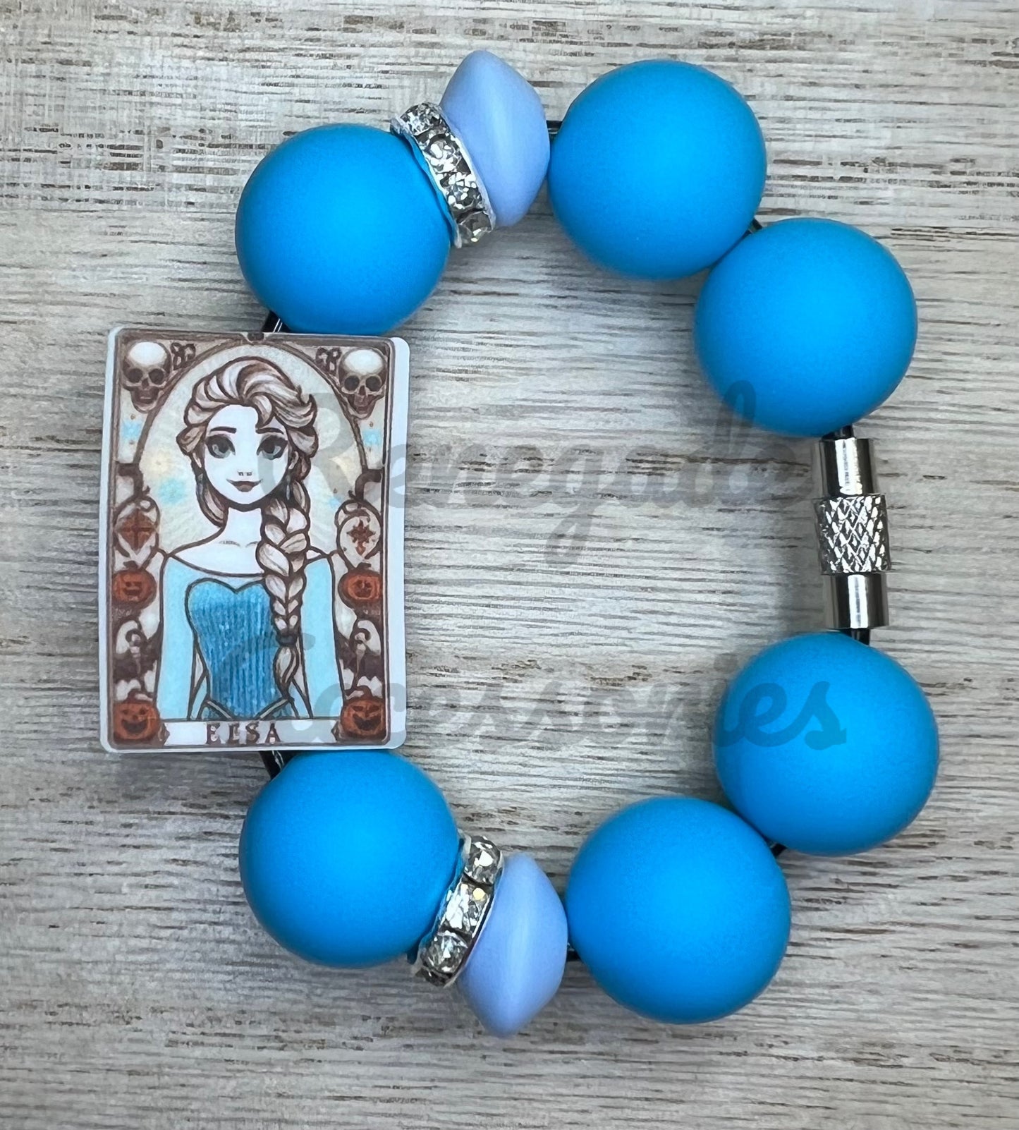 Silicone Charm - Ice Princess Tarot