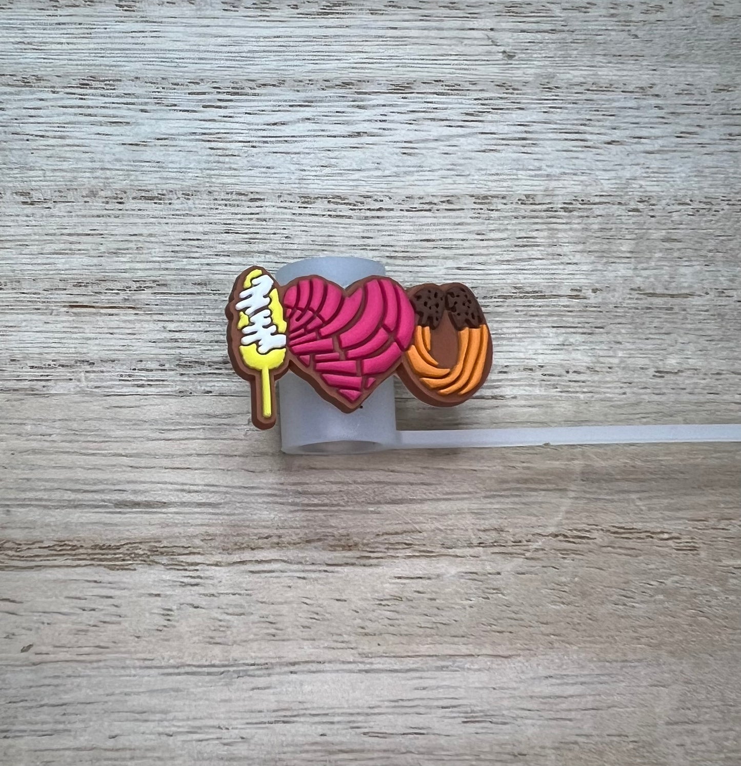 Straw Topper - Concha