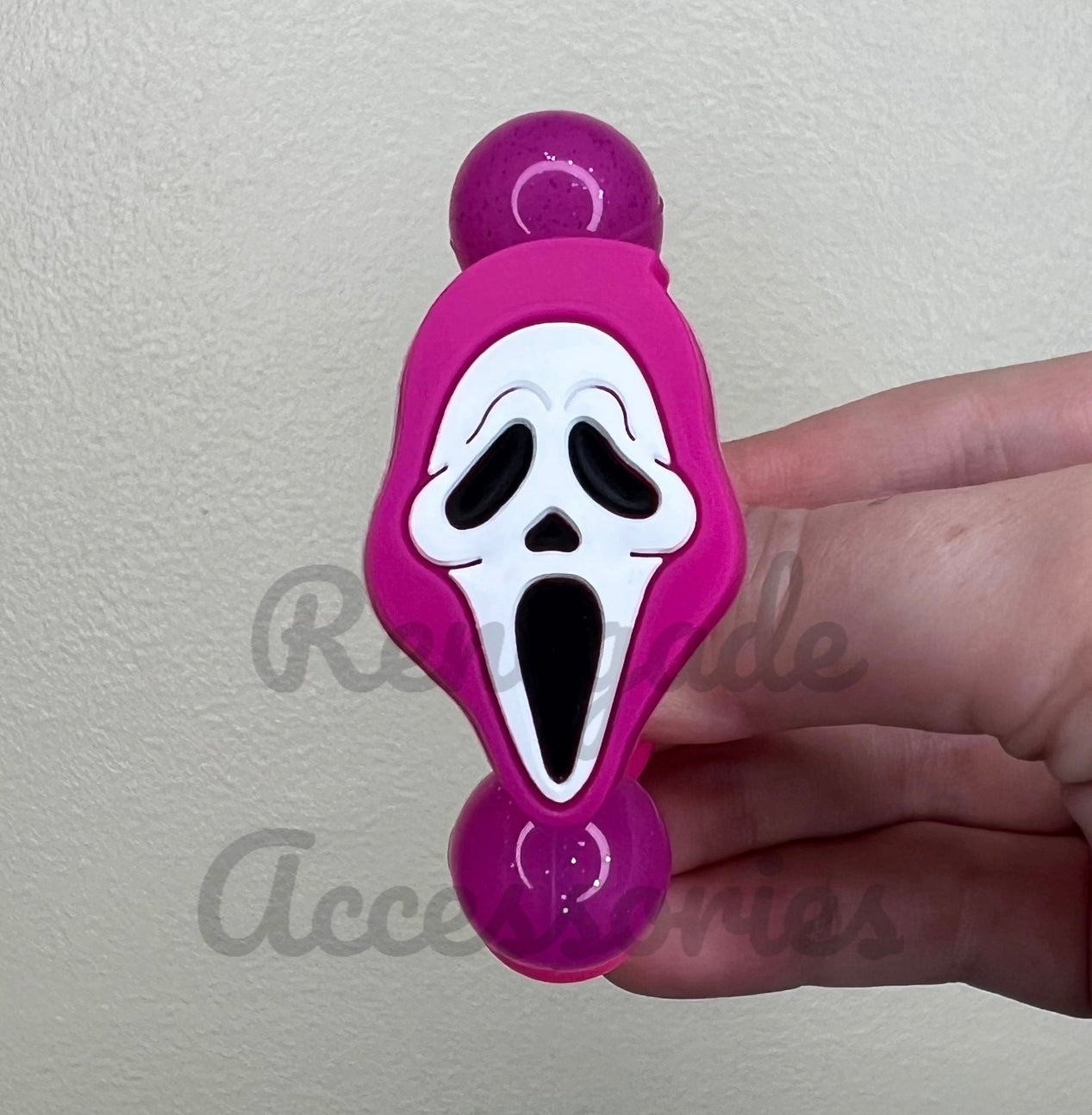 Silicone Charm - Ghostface