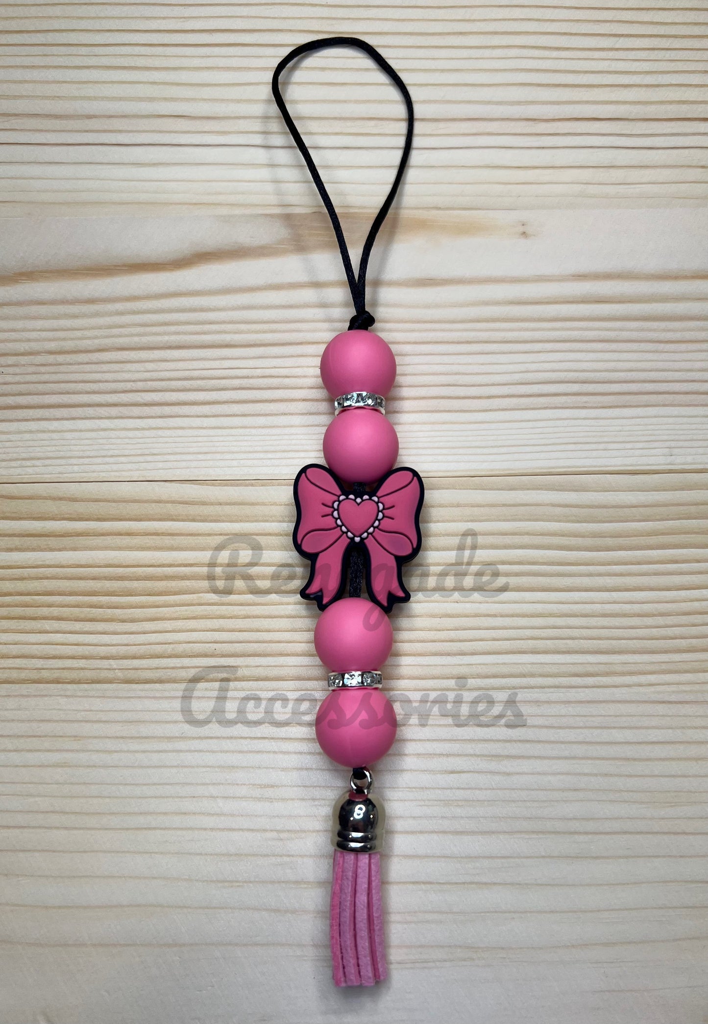 Silicone Charm - Enchanted Charms - Pink Bow