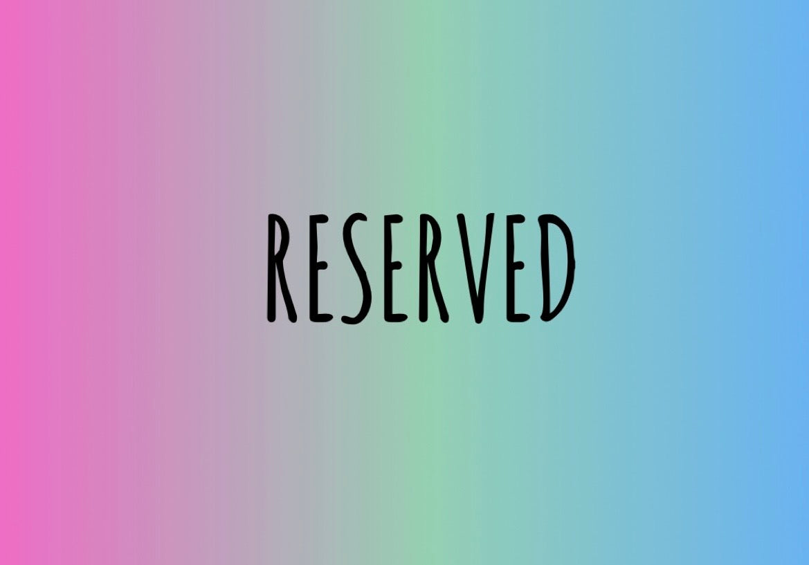 Reserved Order - Enchanted Charm