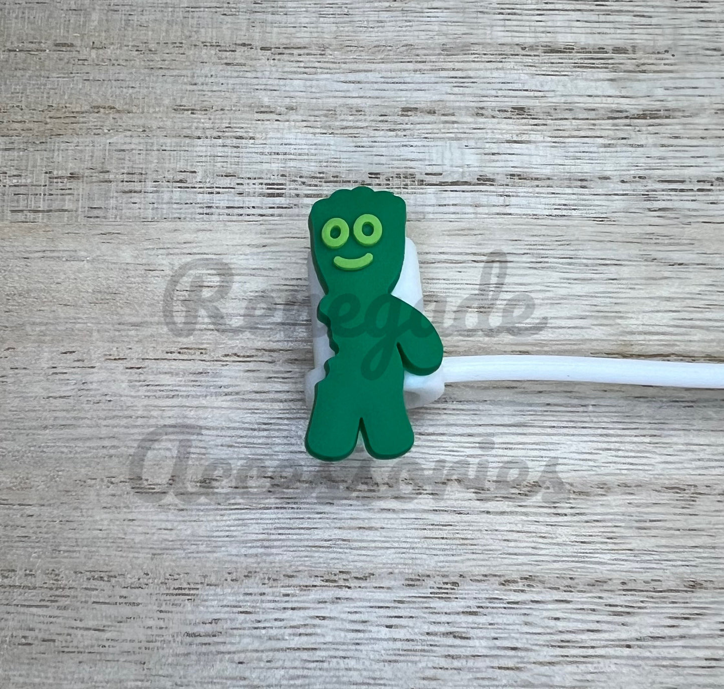 Straw Topper - Green Sour Patch