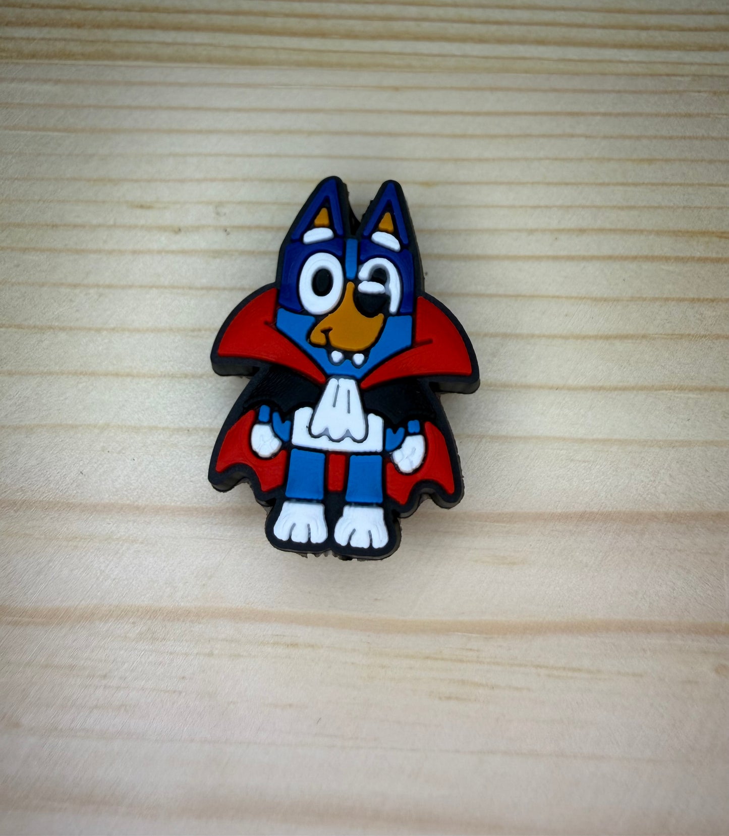 Focal Bead - Blue Dog Vampire