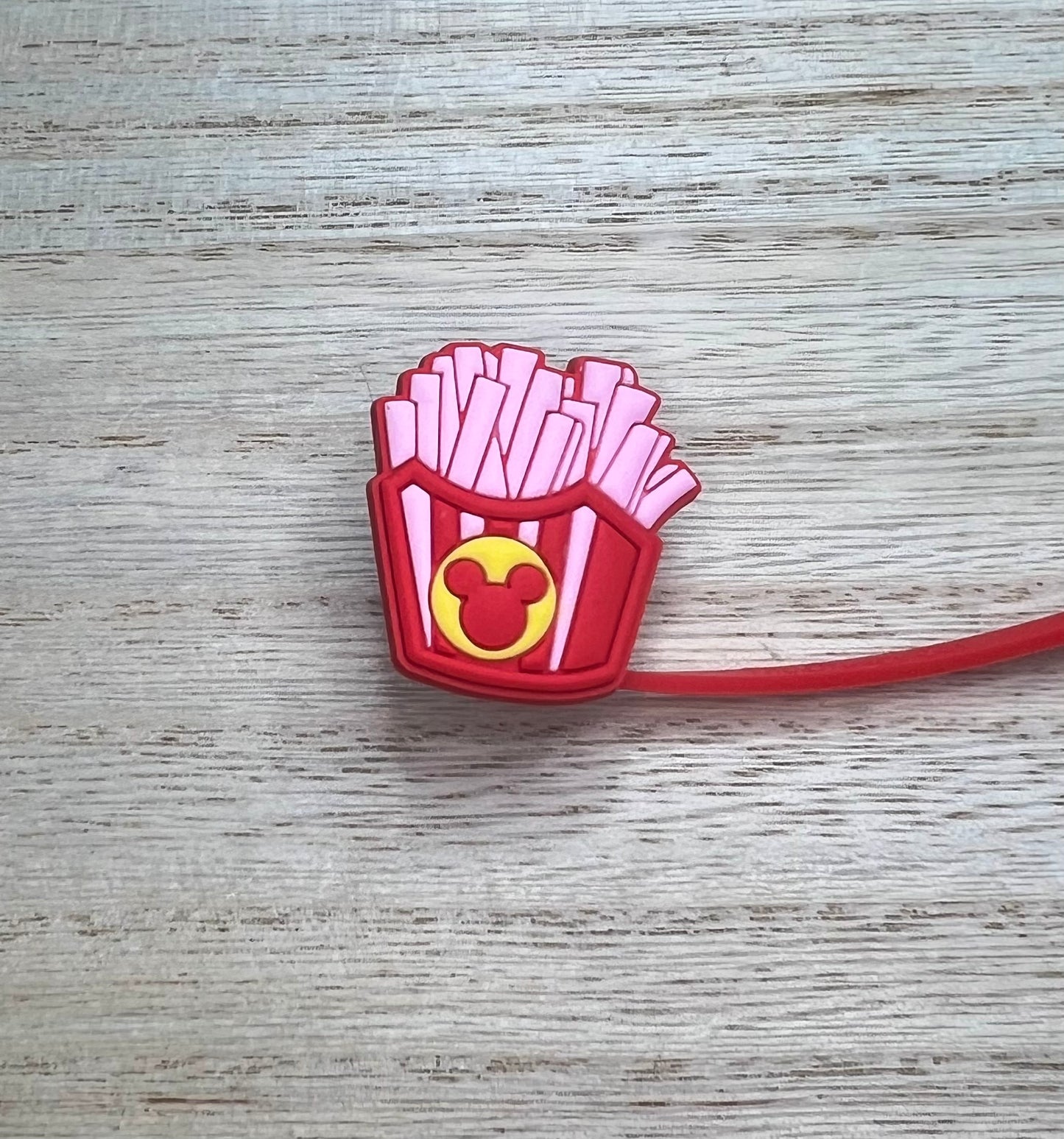 Straw Topper - Mouse Ears Fries
