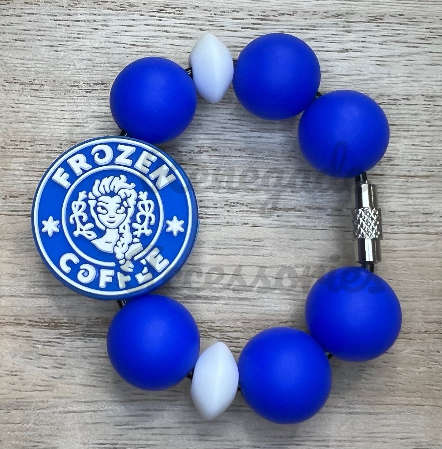 Silicone Charm - Frozen Coffee Character