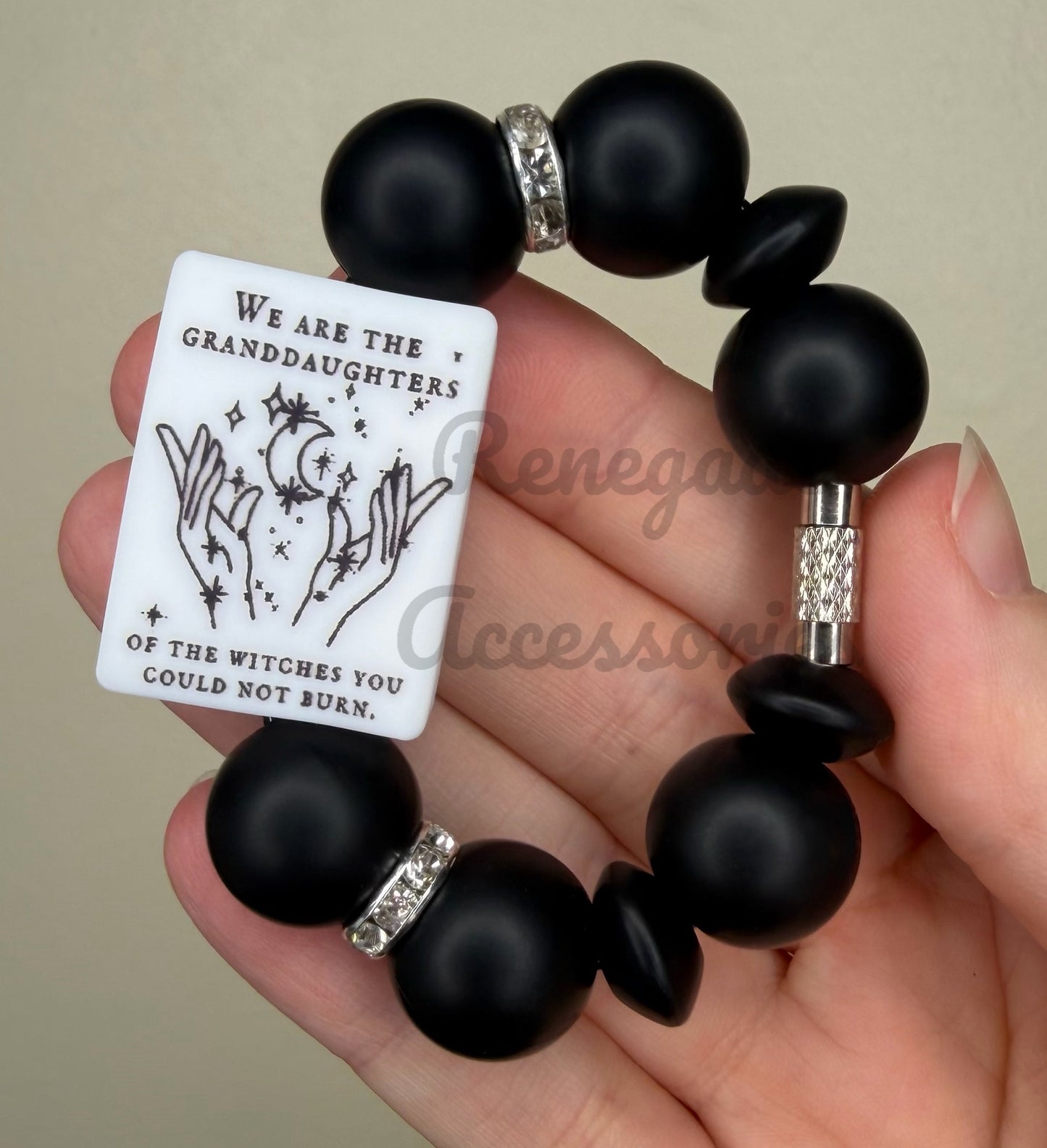Silicone Charm - Granddaughters Of The Witches You Couldn’t Burn