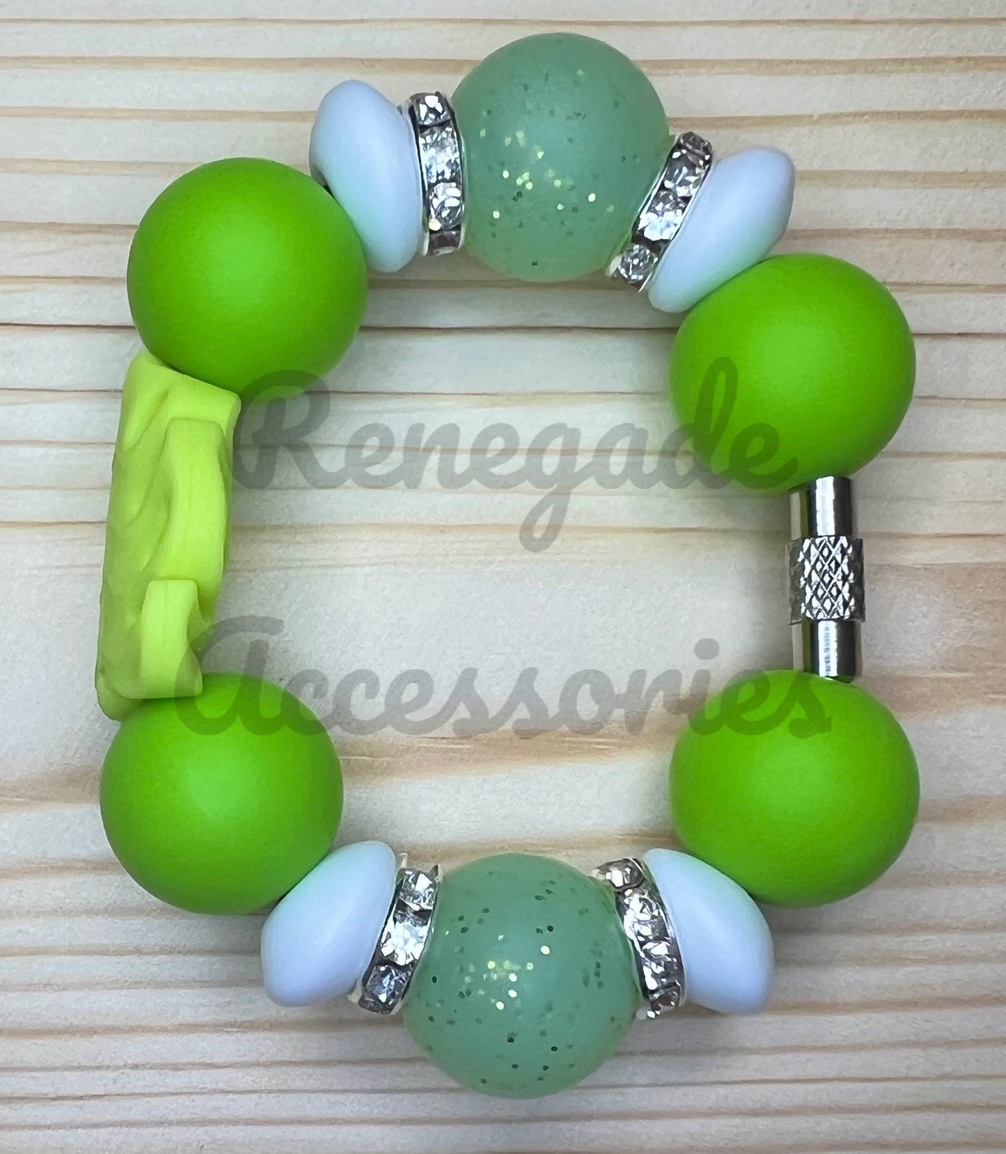 Silicone Charm - Monstera - Flower
