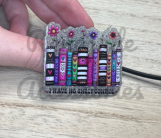 Straw Topper - Acrylic - I Have No Shelf Control