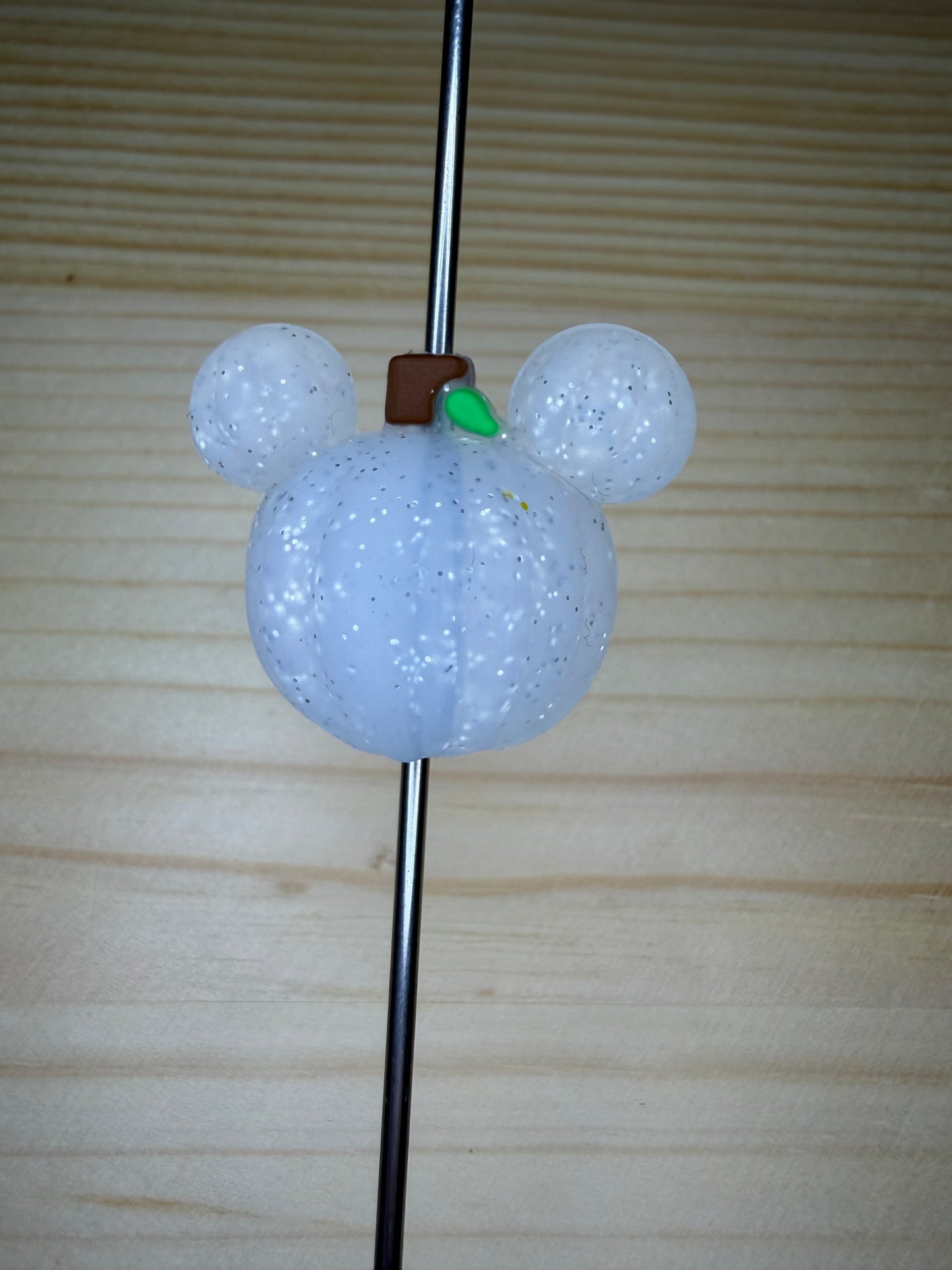 Focal Bead - Mouse Ears Pumpkin