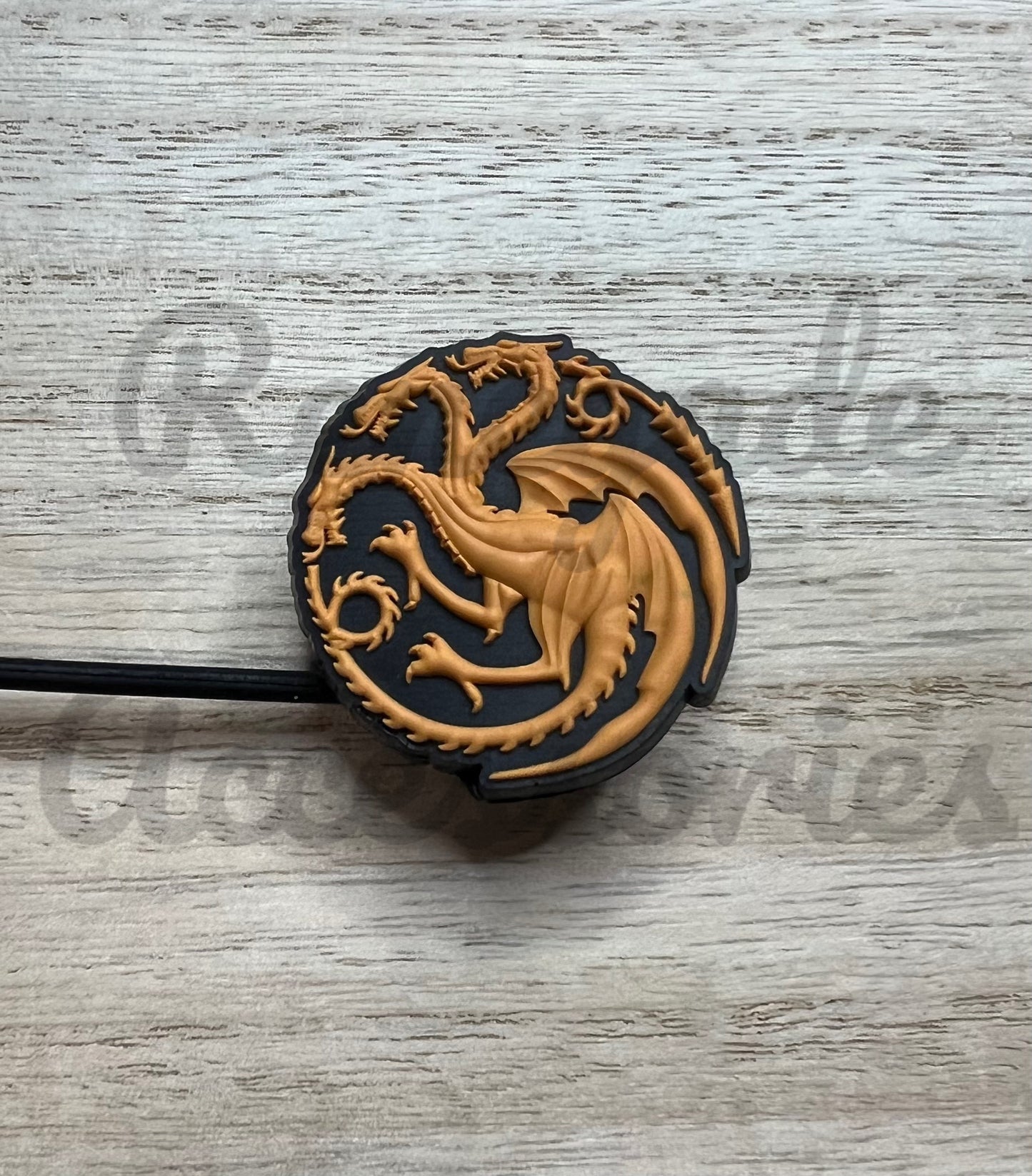 Straw Topper - GOT - Dragons