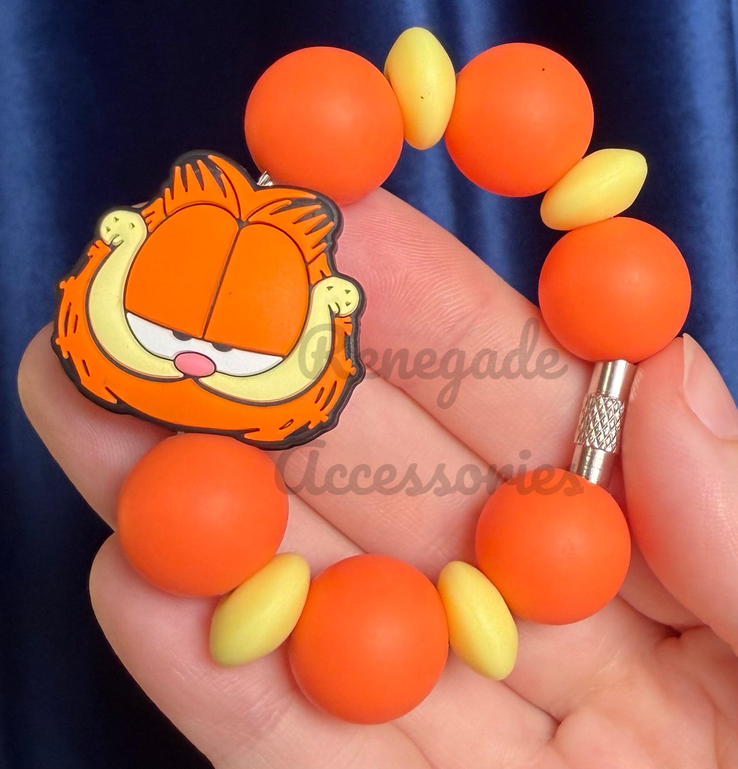 Silicone Charm - Cat Character
