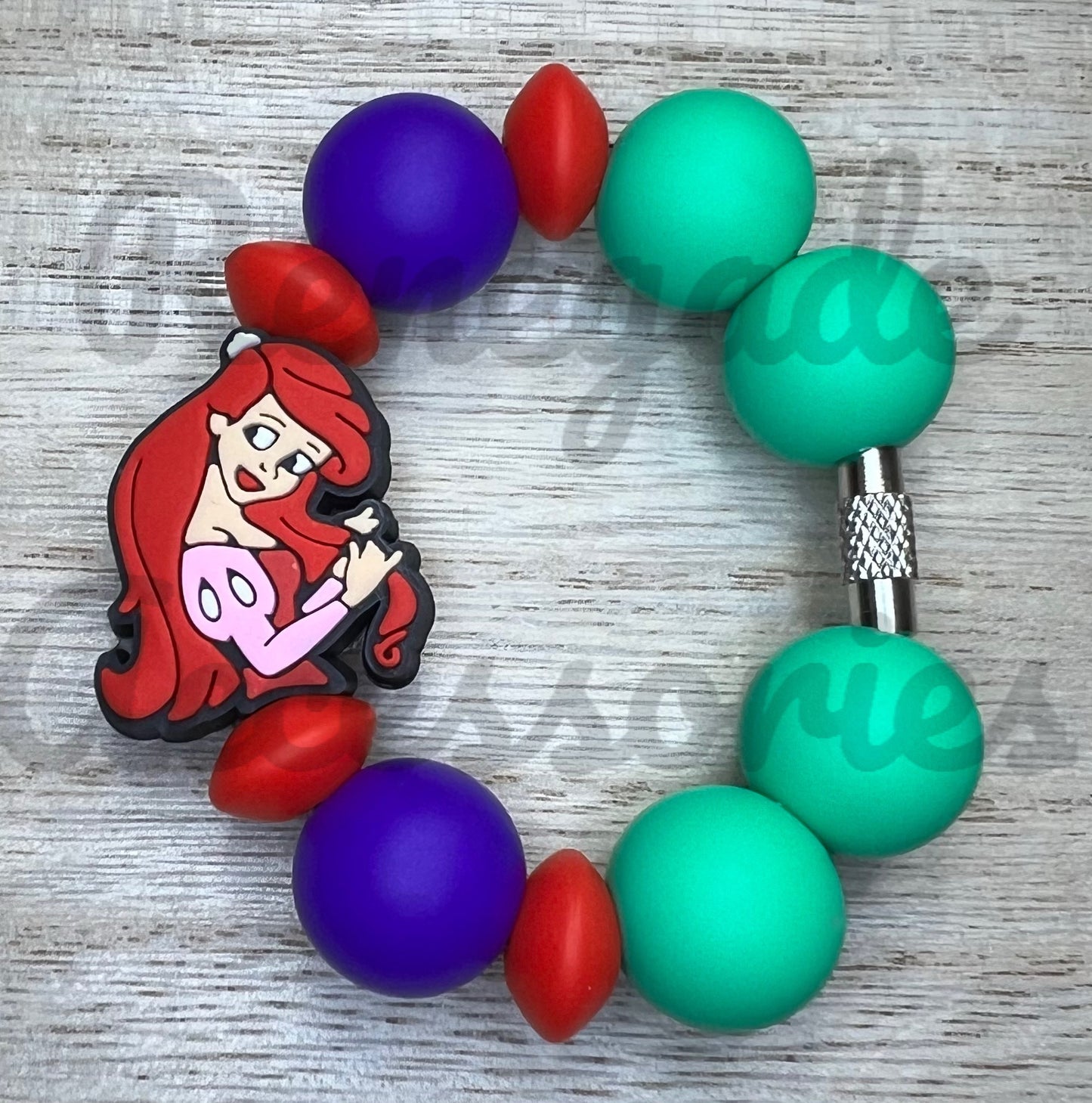 Silicone Charm - Mermaid Princess