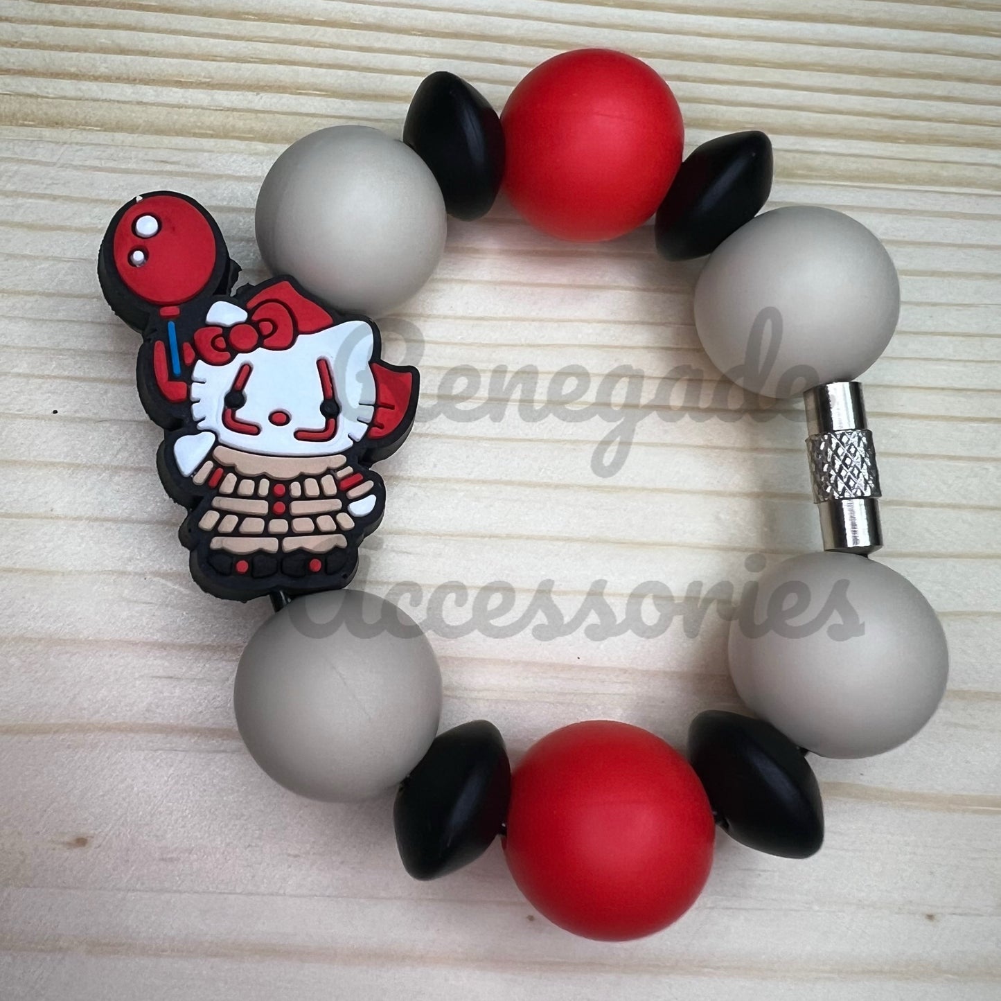 Silicone Charm - HK Penny Clown