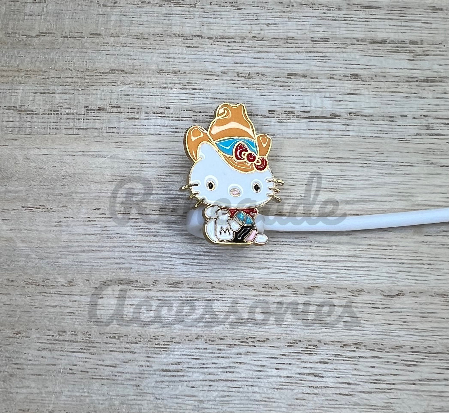Straw Topper - Metal - HK Cowboy