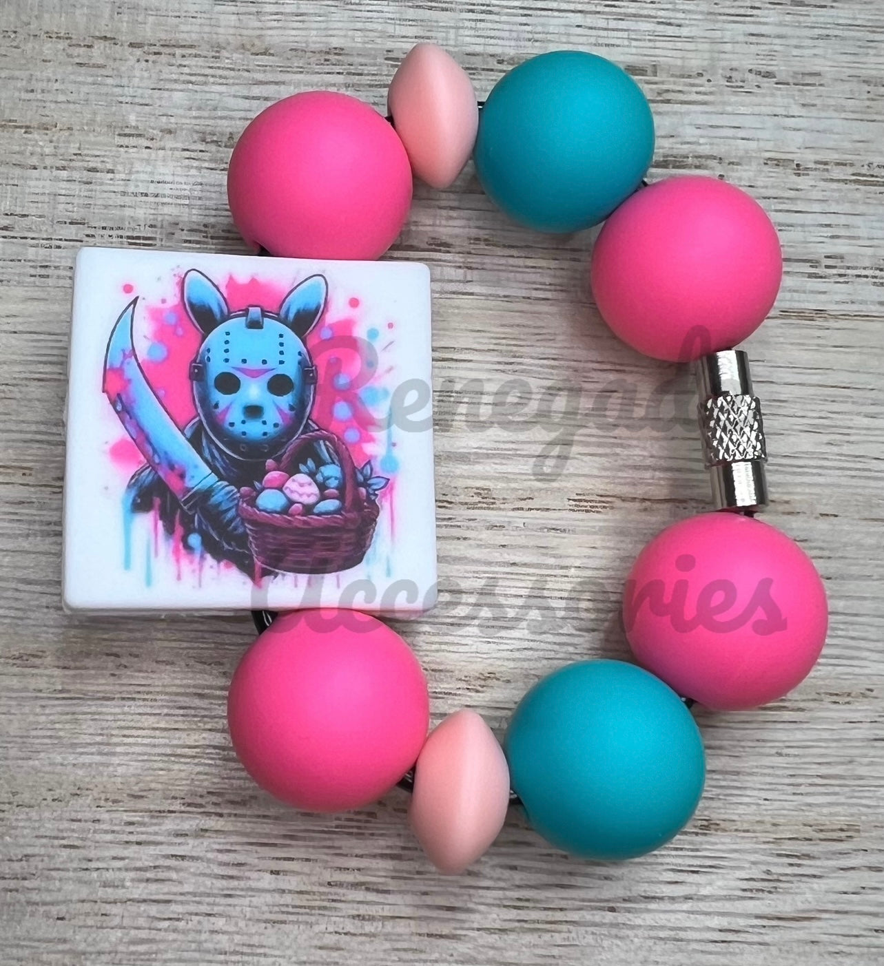Silicone Charm - Jason Easter Bunny