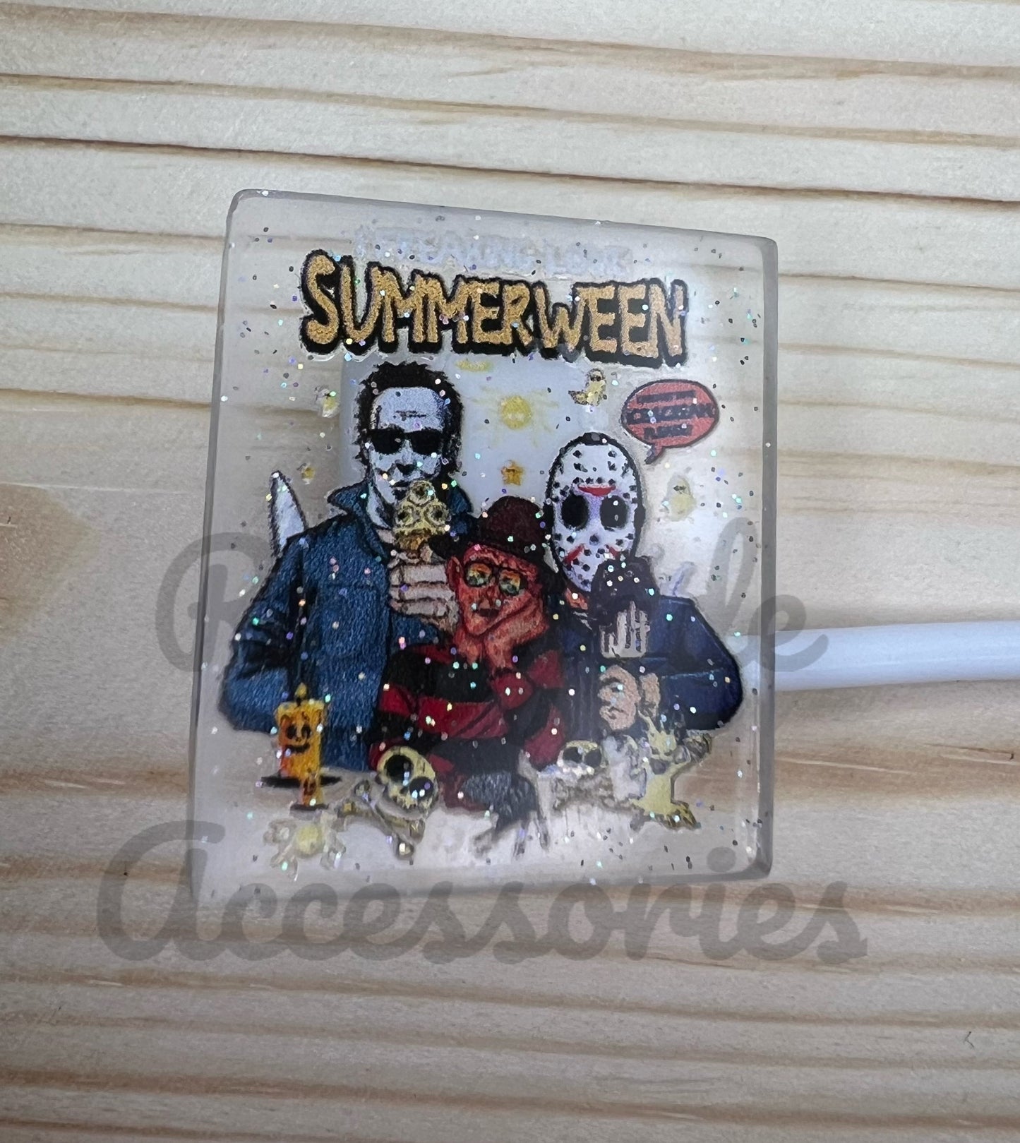Straw Topper - Summerween - Horror