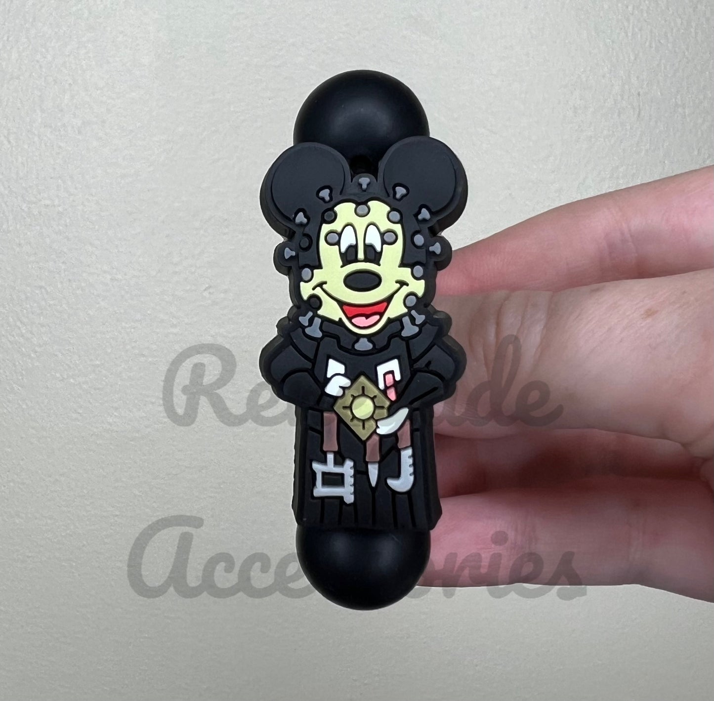 Silicone Charm - Mouse Ears Pinhead