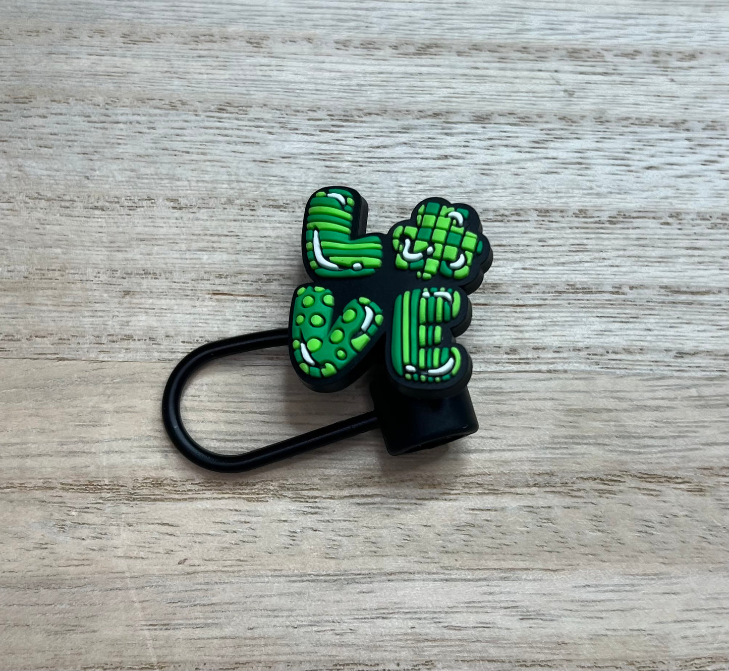 Straw Topper - Love Shamrock