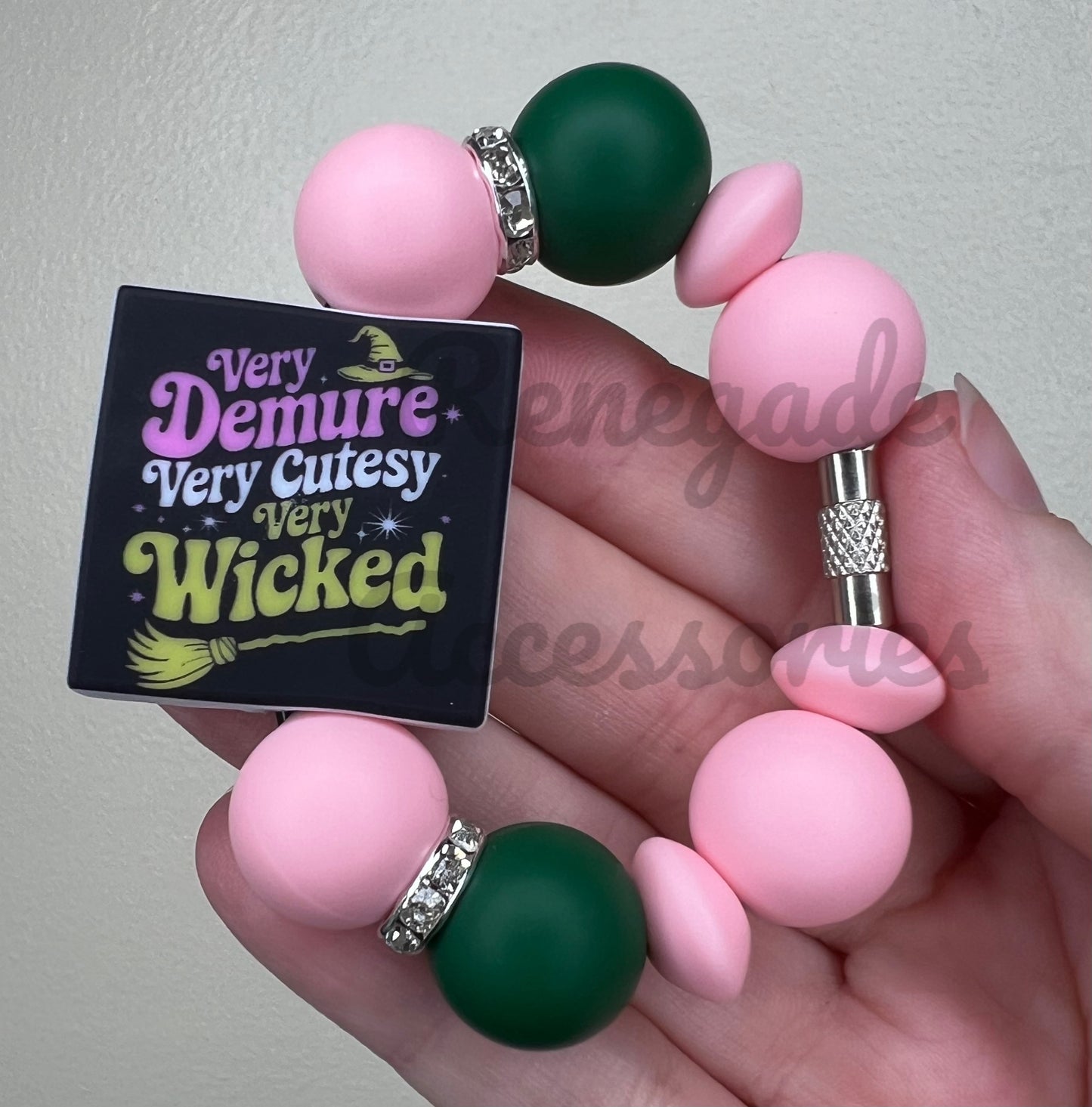 Silicone Charm - Very Wicked