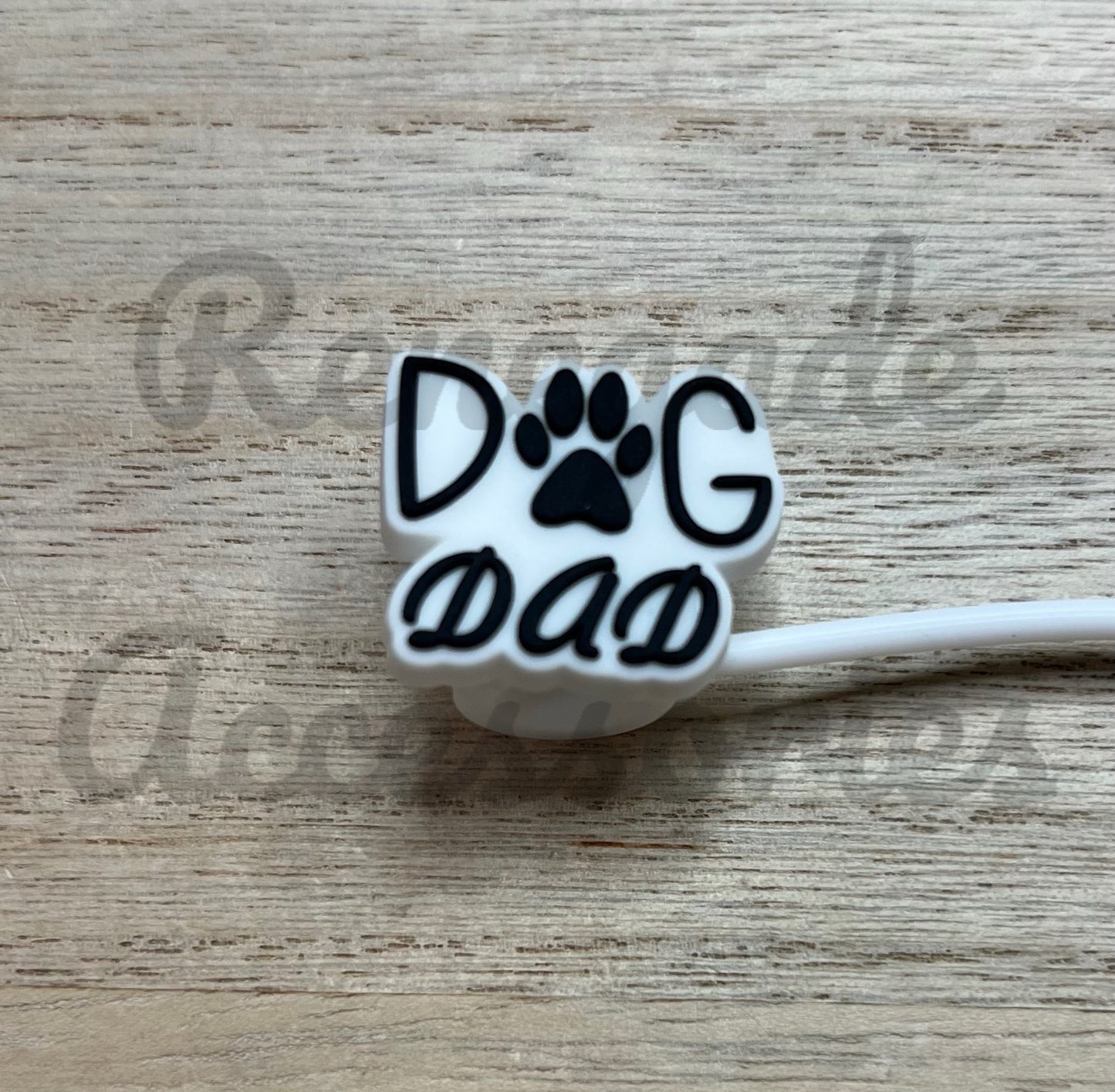 Straw Topper - Dog Dad