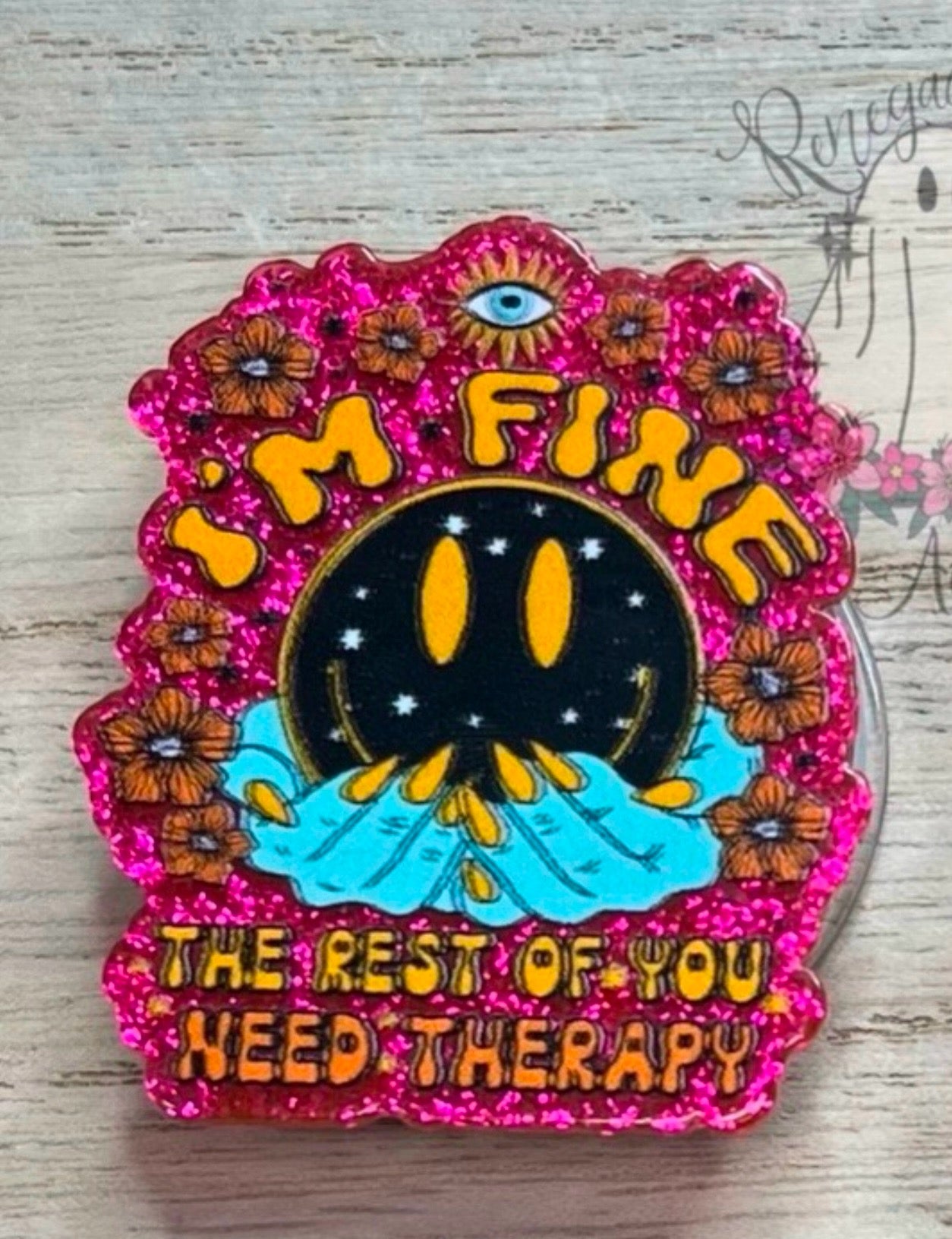 Phone/Kindle Grip - I’m Fine, The Rest Of Your Need Therapy