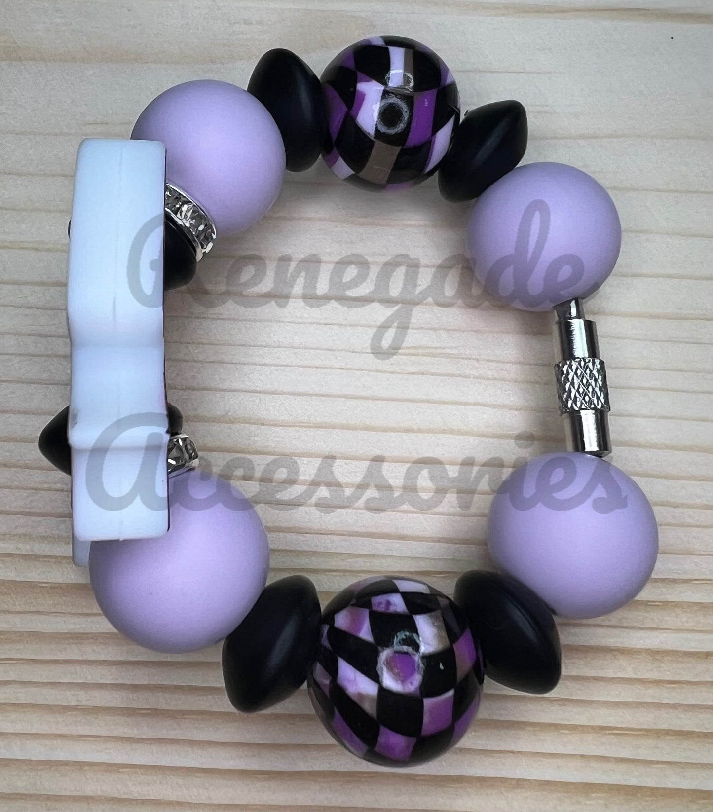 Silicone Charm - Jack Bow - Nightmare