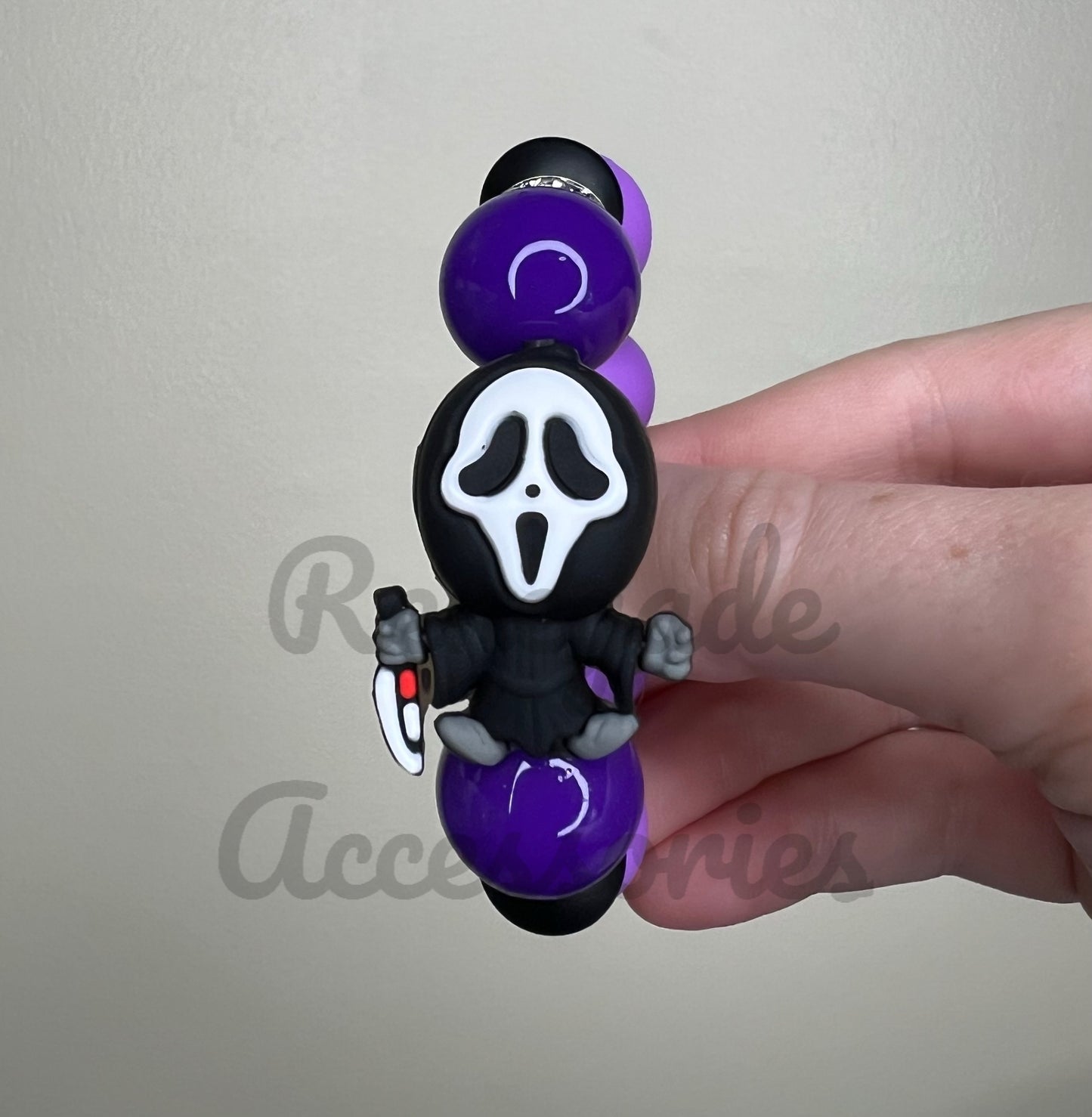 Silicone Charm - Ghostface