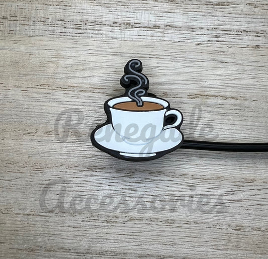 Straw Topper - Coffee Cup - G Girls