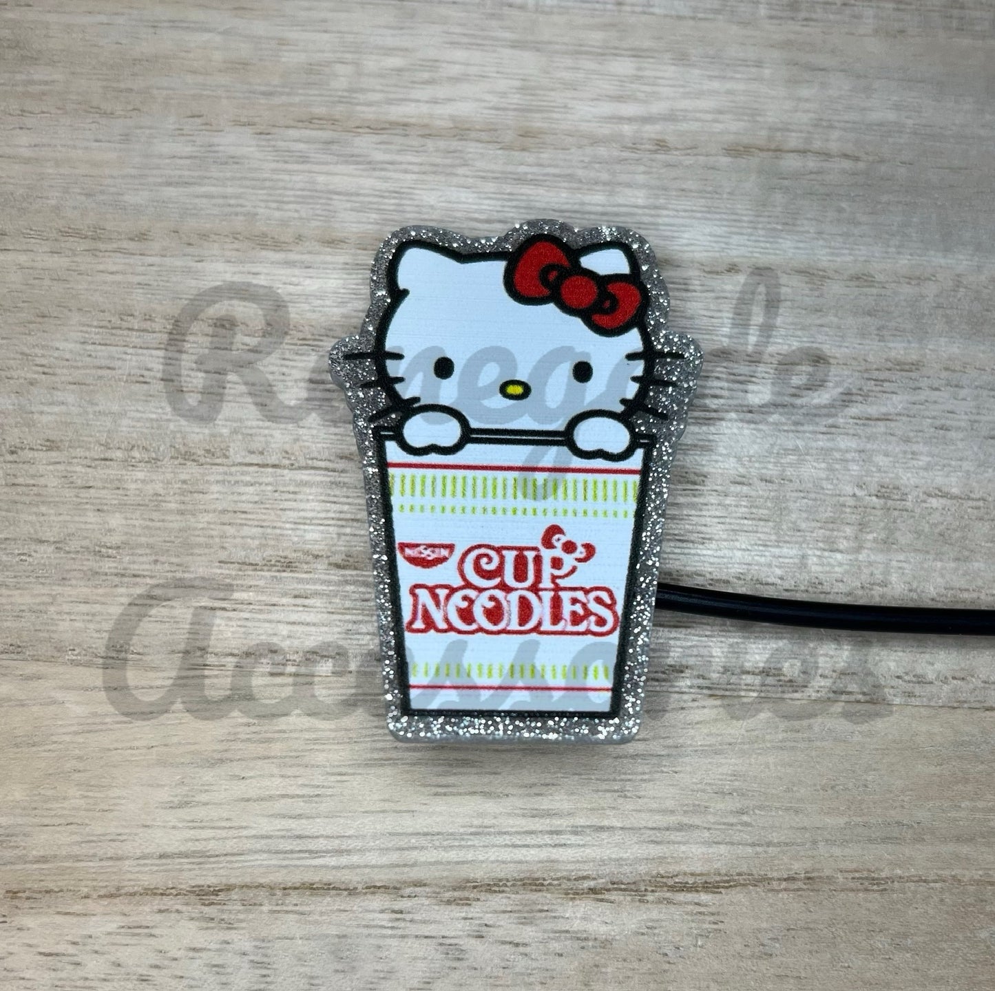 Straw Topper - Acrylic - HK Noodles
