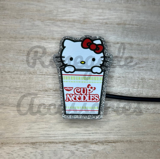 Straw Topper - Acrylic - HK Noodles