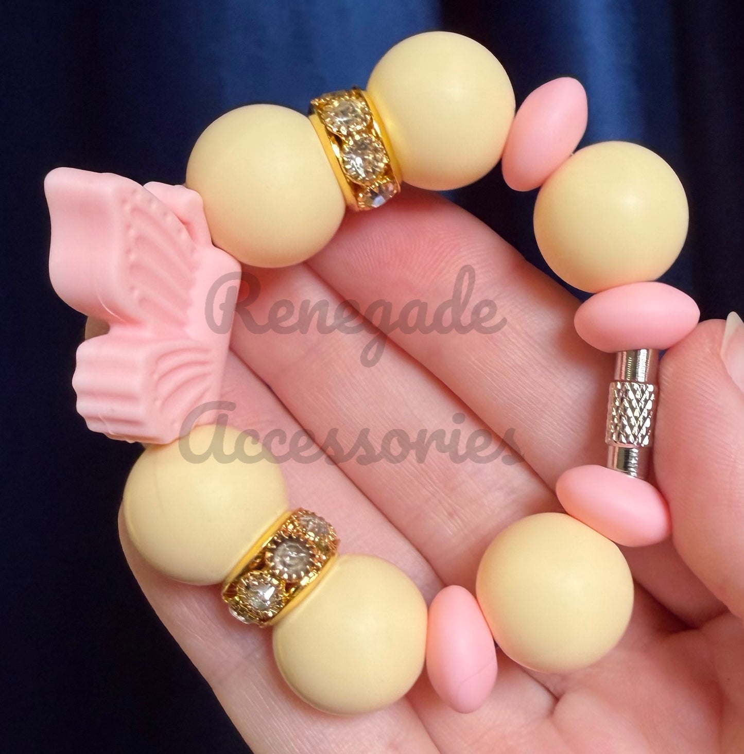 Silicone Charm - Pink Butterfly - Keepsake