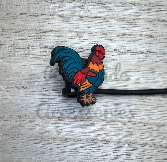 Straw Topper - Rooster