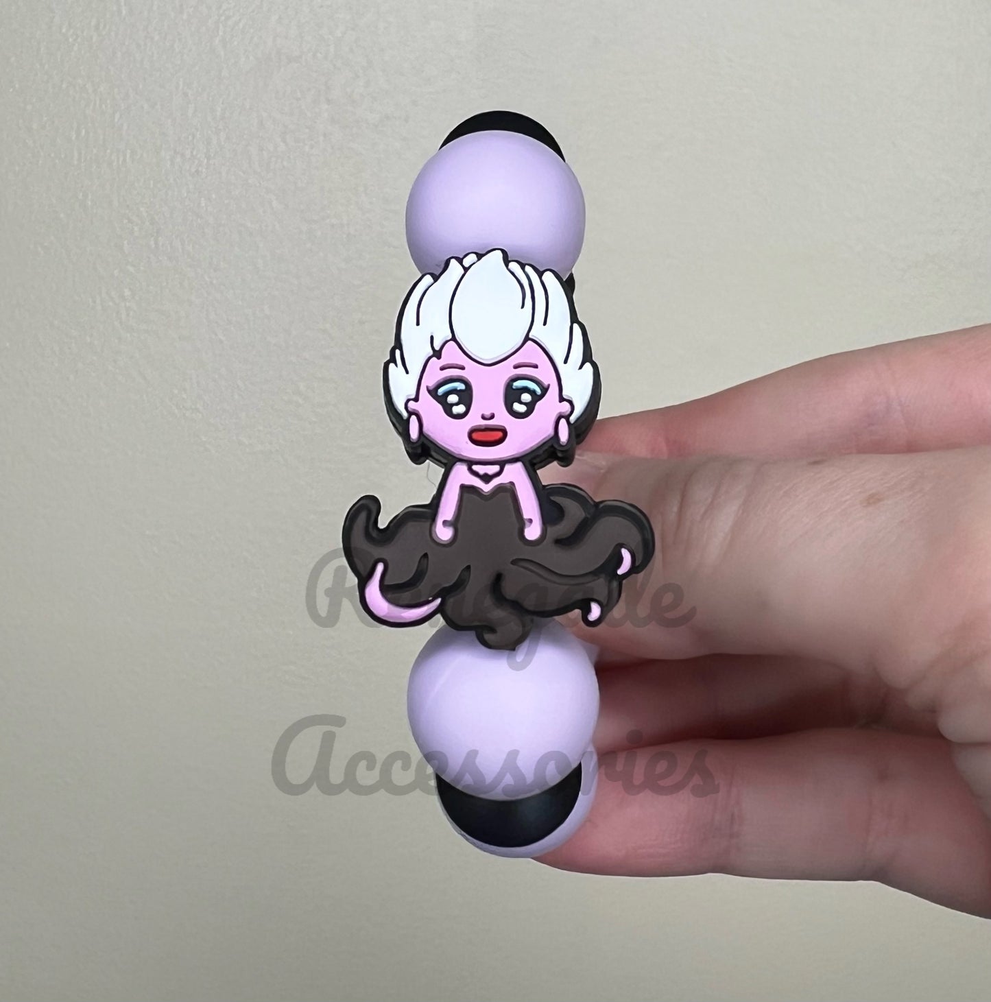 Silicone Charm - Villain - Mermaid Princess