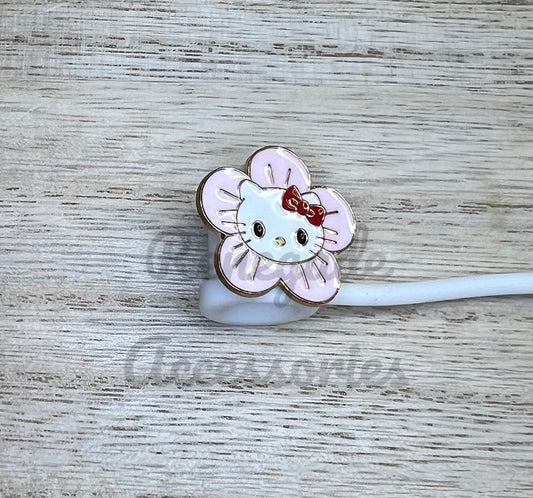 Straw Topper - Metal - HK Daisy Flower