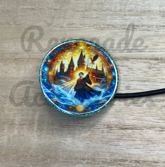 Straw Topper - Acrylic - HP Castle