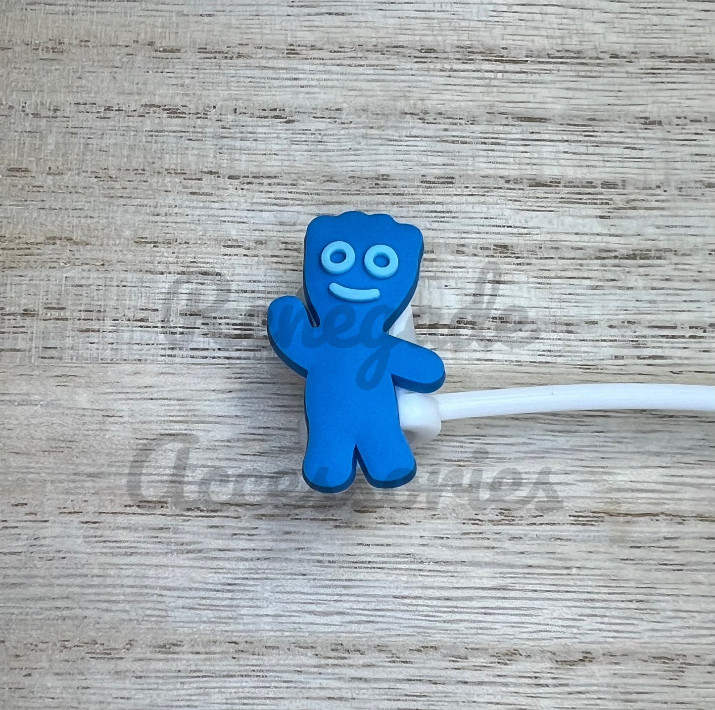 Straw Topper - Blue Sour Patch