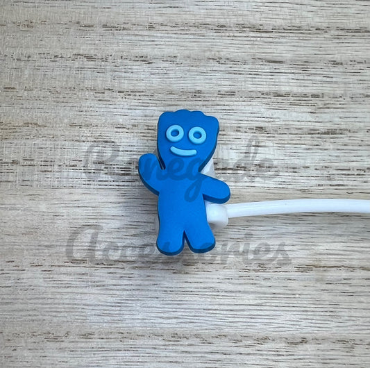 Straw Topper - Blue Sour Patch