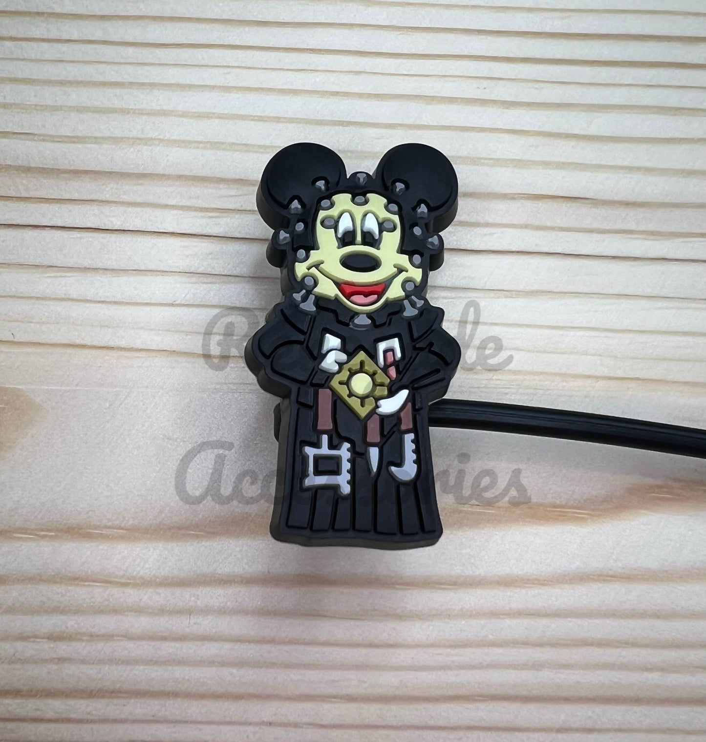 Straw Topper - Mouse Ears Pinhead